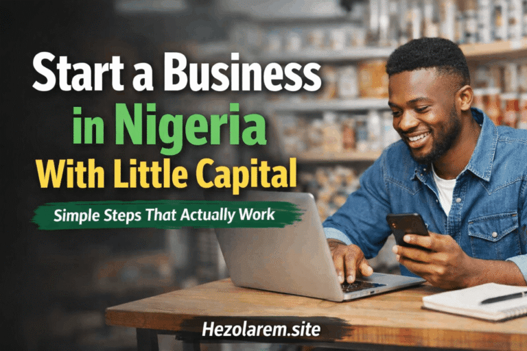 start small business in Nigeria with little capital
